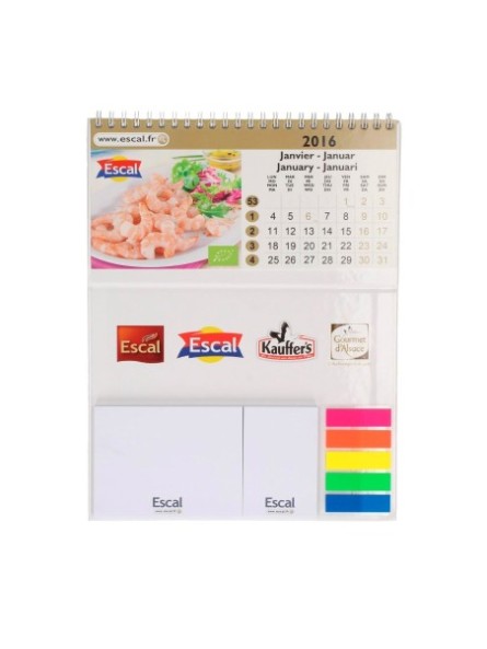 Calendrier et post-it...