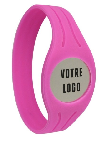 Bracelet jeton publicitaire