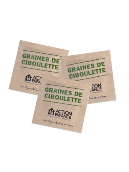 Sachet de graines publicitaire