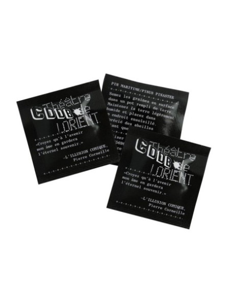 Sachet de graines publicitaire