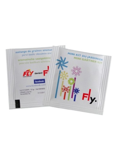 Sachet de graines publicitaire