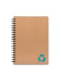 Cahier à spirale recyclé...