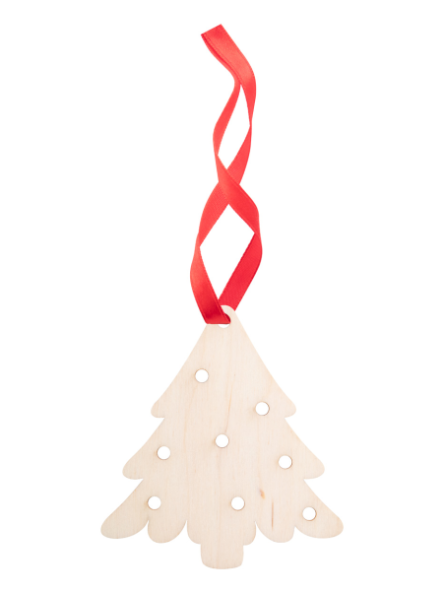 Carte de Noël bois...