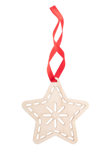 Carte de Noël bois...