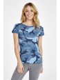Tee-shirt col rond pour femme