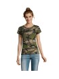 Tee-shirt col rond pour femme