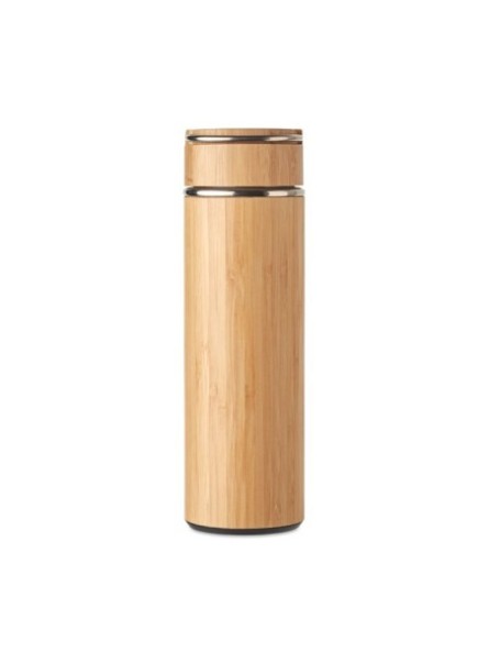 Gourde isolante en bambou