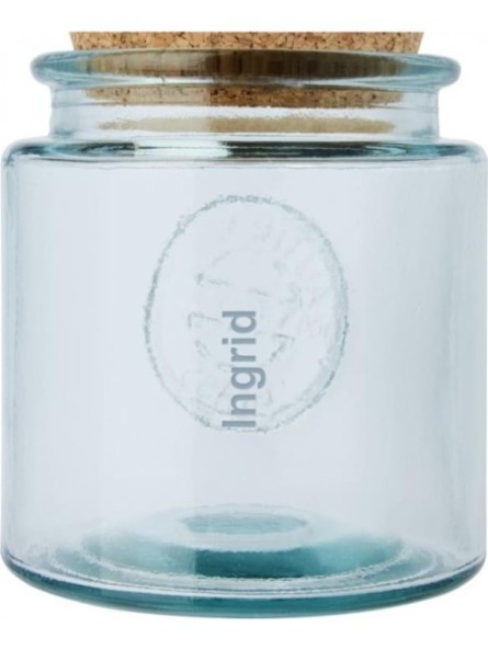 Pots en verre recyclé