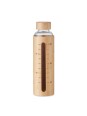 Bouteille verre et bambou