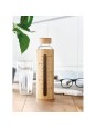 Bouteille verre et bambou