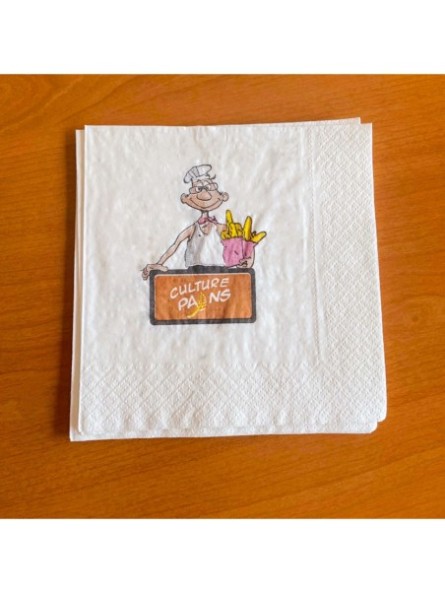 Serviette en papier...
