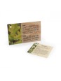Carte en bois publicitaire