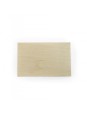Carte en bois publicitaire