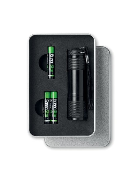 Torche aluminium 9 LED...