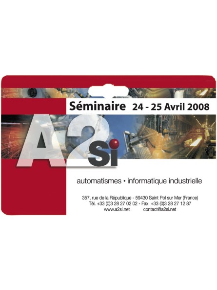 Badge PVC sur-mesure...