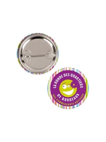 Badge Button King publicitaire