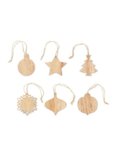Décorations de Noël en bois...