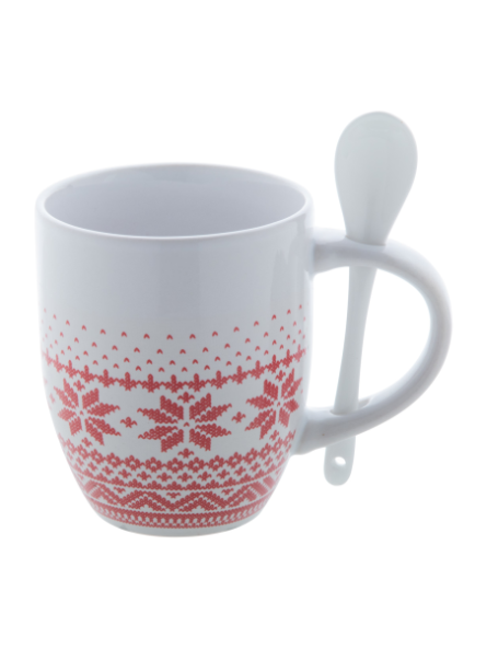Mug de Noël Rouge et blanc