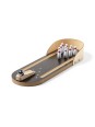 Mini-jeu de bowling en bois