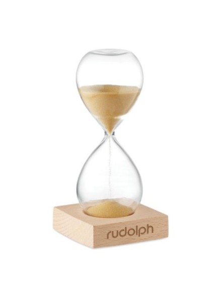Sablier en verre publicitaire
