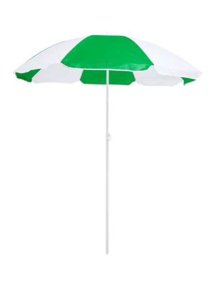 Parasol bicolore publicitaire
