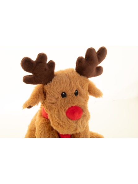 Peluche renne publicitaire