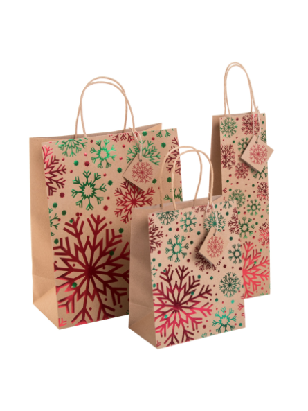 Grand sac cadeau de Noël...