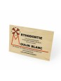 Carte publicitaire en bois...