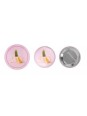 Pin's rond Made in France...
