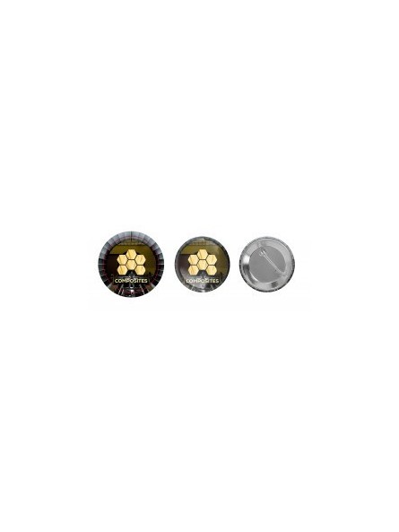 Pin's rond Made in France...