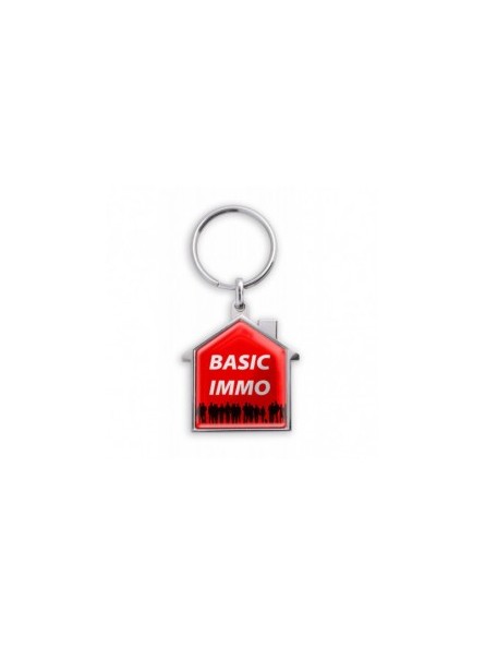 Porte-clés zamac maison...