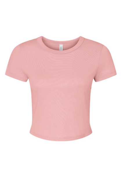 Tee-shirt crop top...