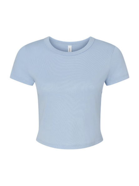 Tee-shirt crop top...