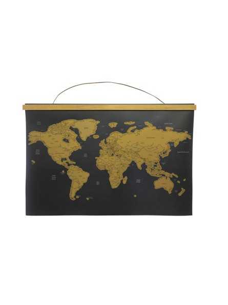 Carte du monde à gratter...