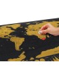 Carte du monde à gratter...