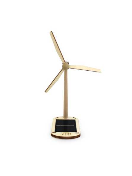 Éolienne solaire en bois...