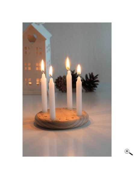 Couronne bougeoir de Noël...