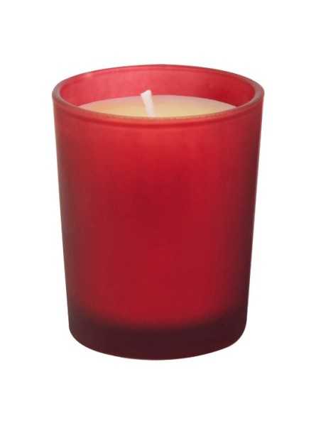 Bougie rouge publicitaire