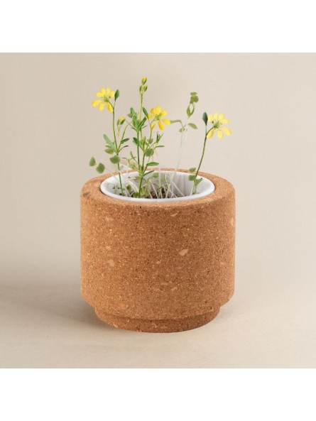 Pot de fleurs publicitaire
