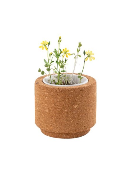 Pot de fleurs publicitaire