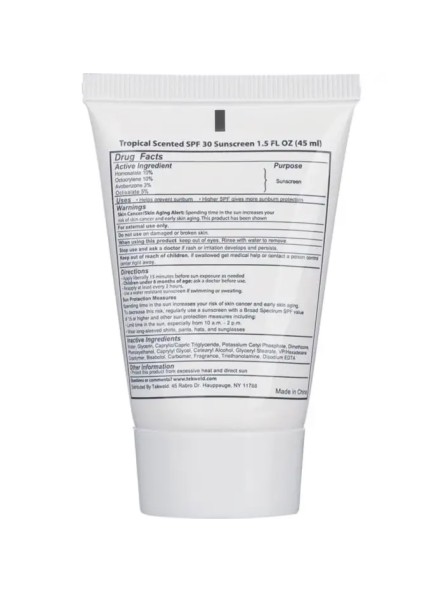 Crème solaire personnalisable