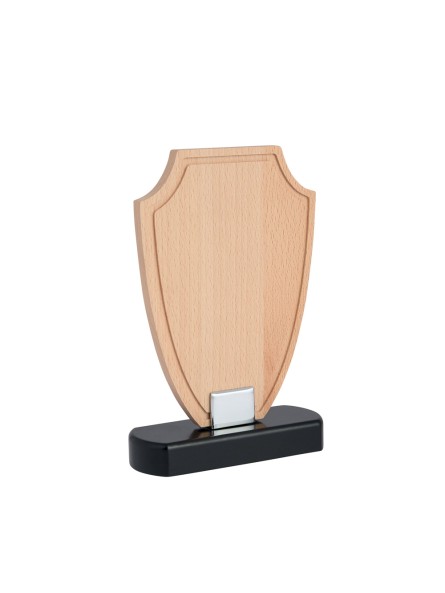 Trophée en bois publicitaire