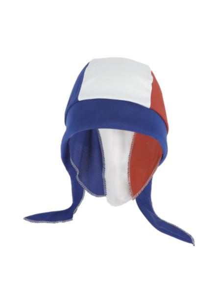 Bandana tricolore publicitaire
