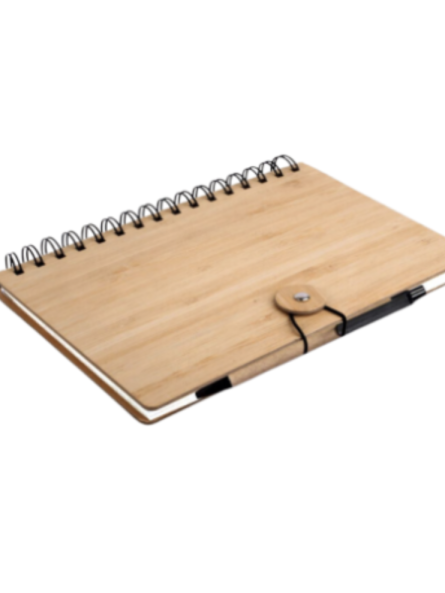 Carnet de notes en bambou...