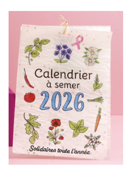 Calendrier octobre rose...