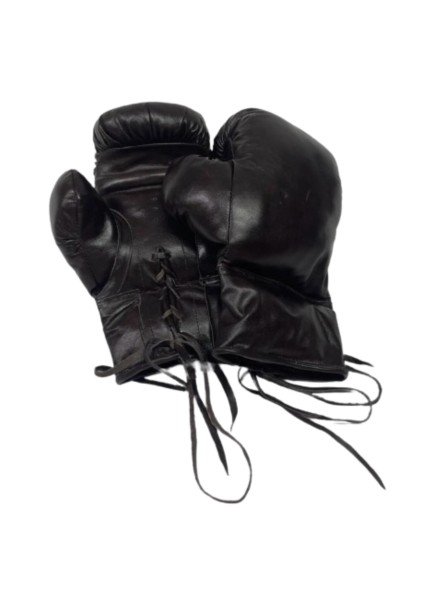 Gants de boxe vintage en...