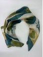 Foulard en soie publicitaire