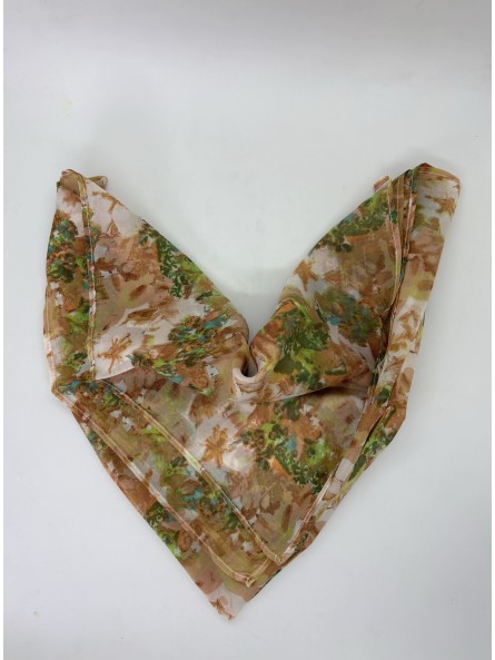 Foulard en soie publicitaire