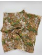 Foulard en soie publicitaire