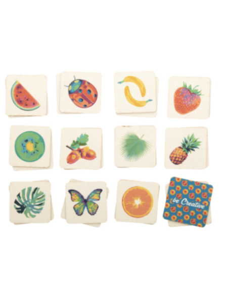 Jeu de mémoire publicitaire